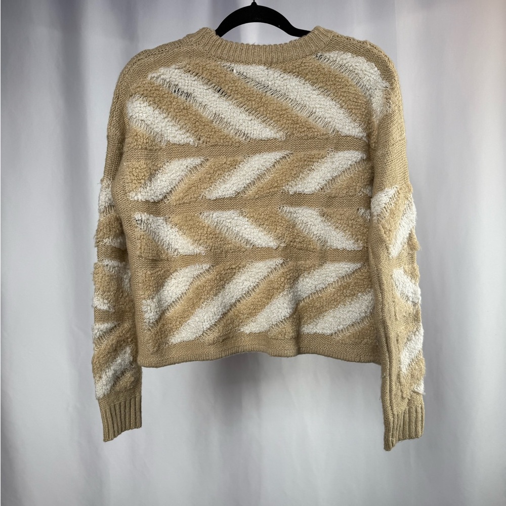 John + Jenn Chevron Pattern Pullover Sweater In L… - image 5